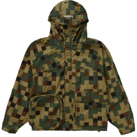 Supreme Technical Field Jacket Olive Digi Camo